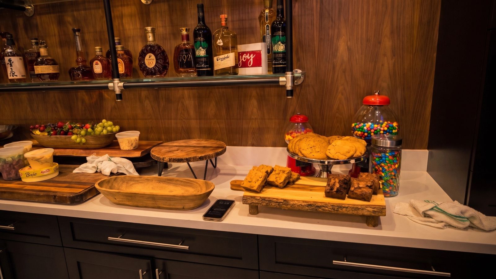 The bar