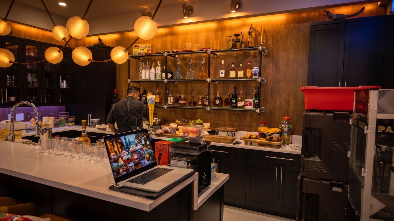 The kitchen