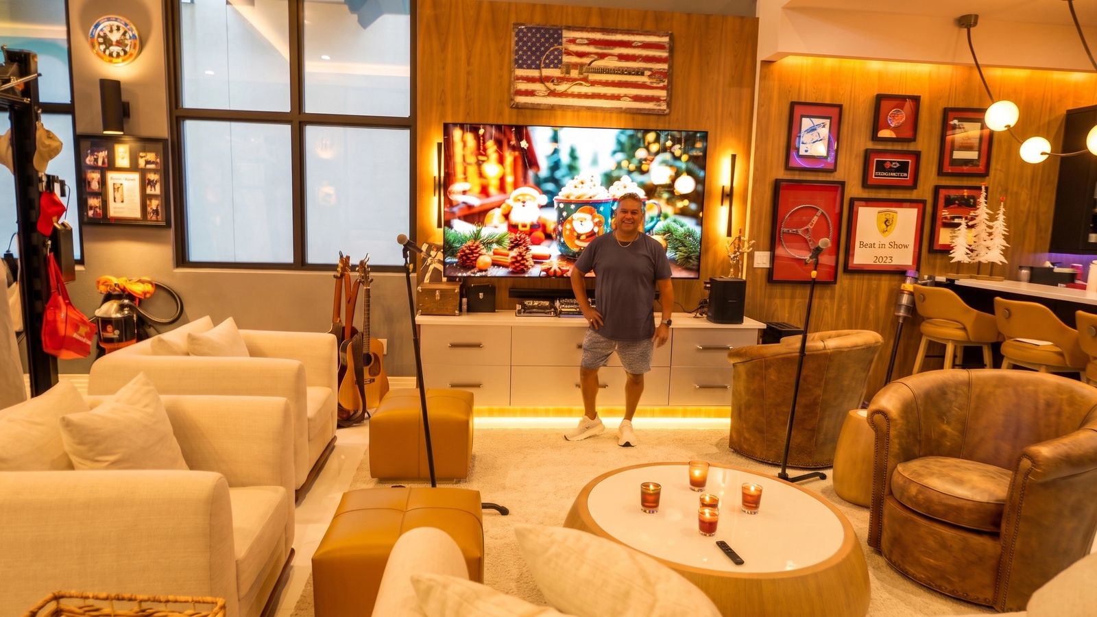 The living room